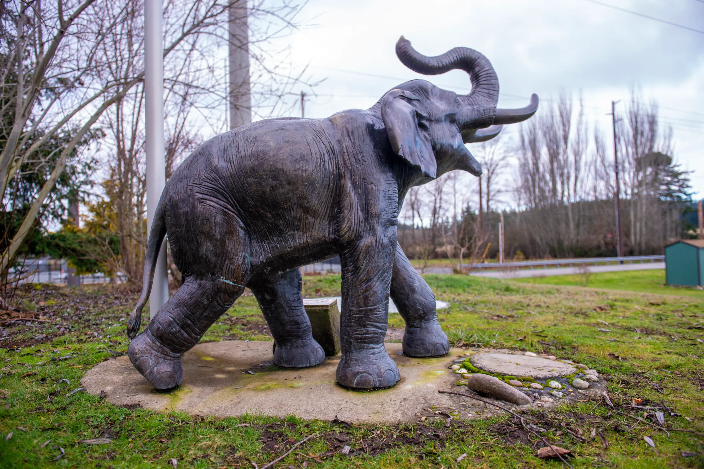 Lisa the Elephant — sculpture by Danny Koffman