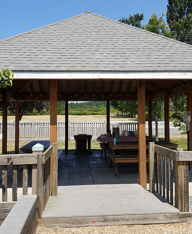 Pavilion at Freedom Park on Camano Island