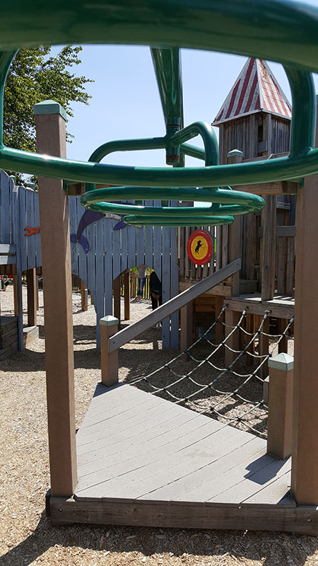Play feature at Freedom Park
