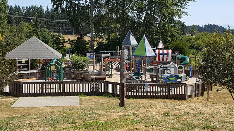 Freedom Park playground — Camano Island, WA